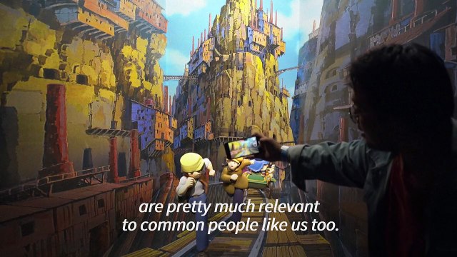 Ghibli exhibition brings Thai fans into movie scenes