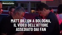 Matt Dillon a Bologna, il video dell'attore assediato dai fan