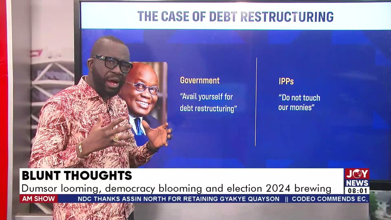 Blunt Thoughts || Dumsor looming, democracy blooming and election 2024 brewing