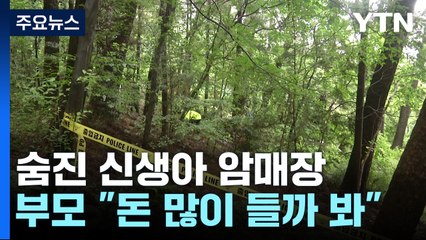 숨진 신생아 화장 대신 암매장한 부모..."돈 많이 들까 봐" / YTN
