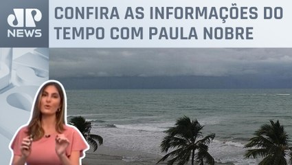 Alerta para temporais no litoral do Nordeste | Previsão do Tempo