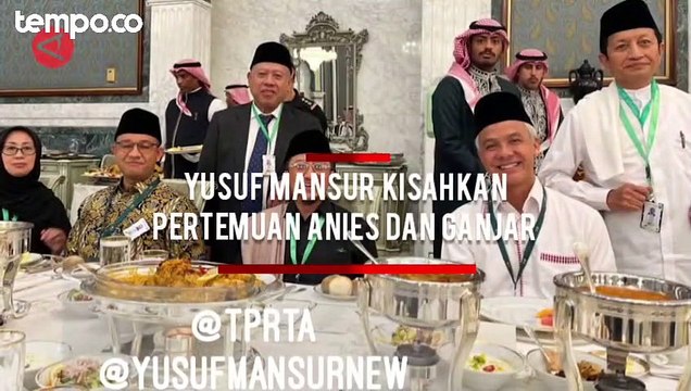 Yusuf Mansur Kisahkan Pertemuan Anies Baswedan dan Ganjar di Tanah Suci