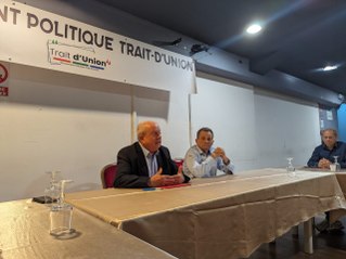 Michel Vergoz annonce que Trait d'union sera bien présent aux sénatoriales