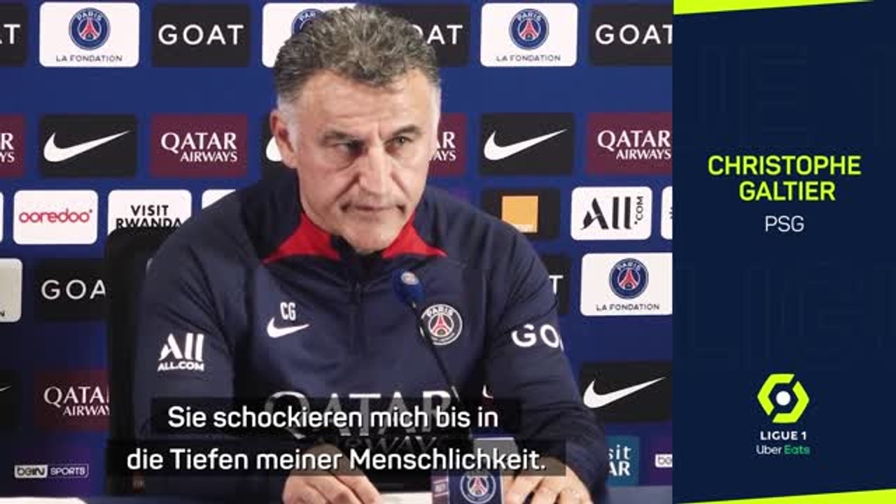 Galtier vor der Vernehmung zu Rassismusvorwürfen