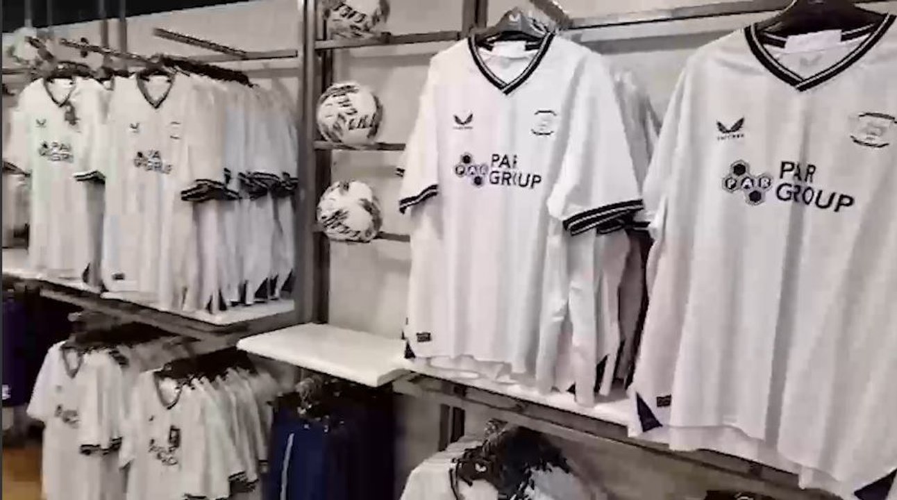 PNE's new kit goes on sale at Deepdale
