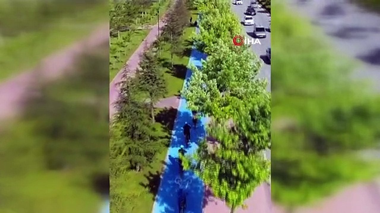 Bakan Özhaseki: 'Bin 643 kilometre bisiklet yolu ve 373 kilometre yeşil yürüyüş yolunu tamamladık'