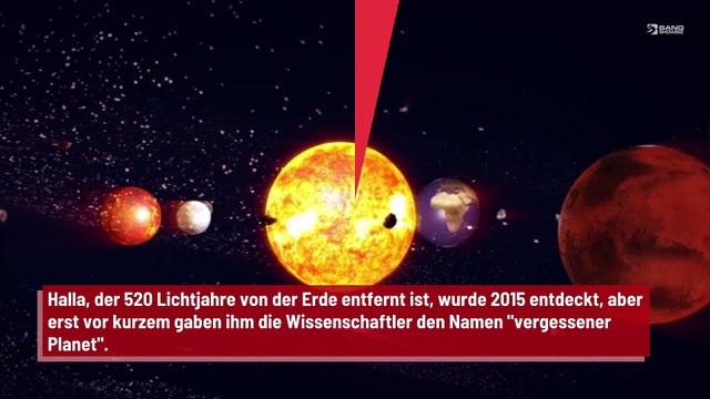 Wissenschaftler entdecken einen vergessenen Planeten”