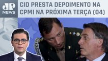 Mauro Cid presta novo depoimento na PF sobre o 8 de Janeiro; Vilela analisa