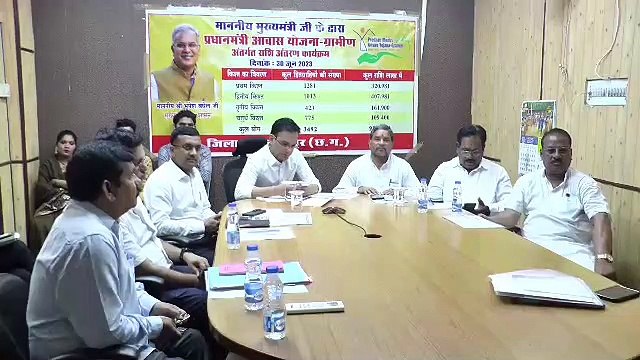 जिले में बेरोजगारी भत्ते के 1.17 करोड़ एवं आवास योजना के 9.99 करोड़ की राशि हितग्राहियों के खाते में अंतरित