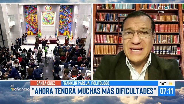 Arce restituye a Del Castillo: El presidente intenta dar una señal de autoridad