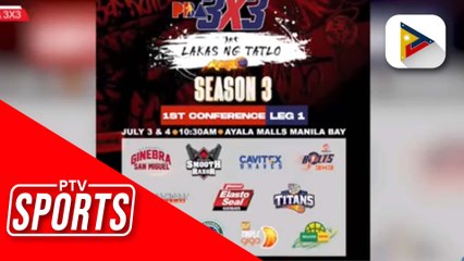 PBA 3x3, magbabalik na sa Lunes