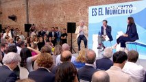 César Antonio Molina critica ante Feijóo en acto del PP su decisión de eliminar Cultura: 