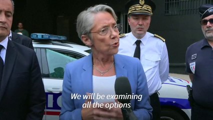 Borne: "all options" are being considered to restore "order"