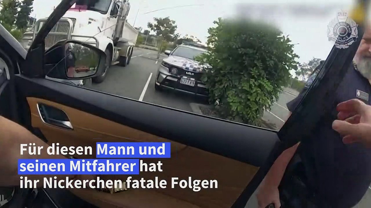 Australische Polizei nimmt Entführer bei Nickerchen im Auto fest