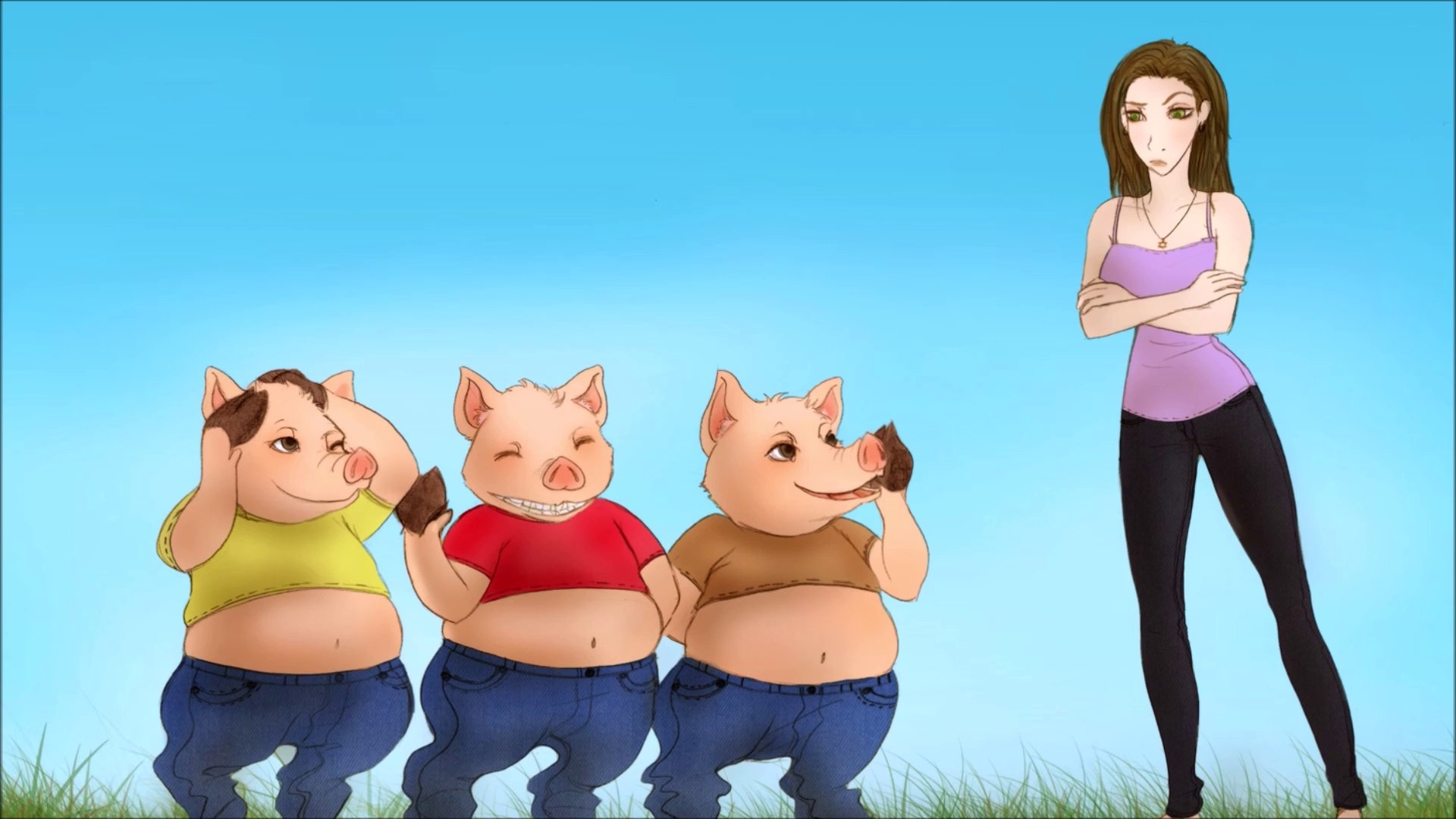 ⁣The PIGS Next Door: A Three Little Pigs Parody Audiobook