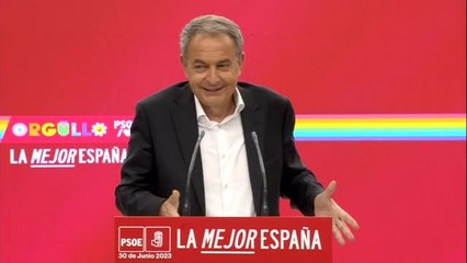 Zapatero, sobre la deriva del PP: "De derogar el Sanchismo van a pasar a derogarse a sí mismos"