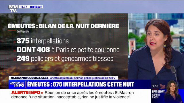 Violences urbaines: quels sont les profils des personnes interpellées ?