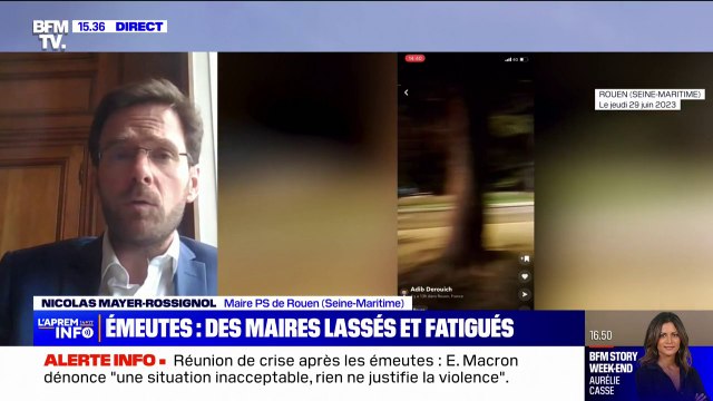 Violences urbaines: Il y a un problème dans la relation avec la police selon Nicolas Mayer-Rossignol