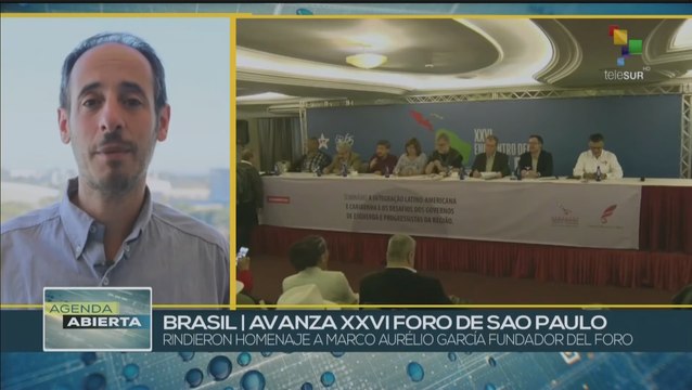 Foro de Sao Paulo incentiva la articulación de fuerzas progresistas