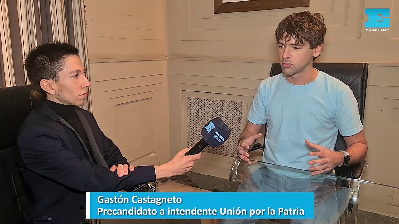 Gastón Castagneto Precandidato a intendente Unión por la Patria - Vídeo ...