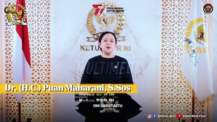Ketua DPR RI Mengucapkan Selamat Hari Bhayangkara ke-77 Tahun 2023