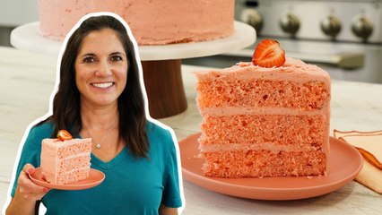 Homemade Strawberry Cake Recipe