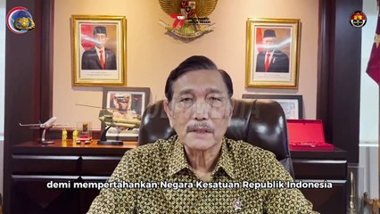 Menko Marves RI Mengucapkan Selamat Hari Bhayangkara ke-77 Tahun 2023