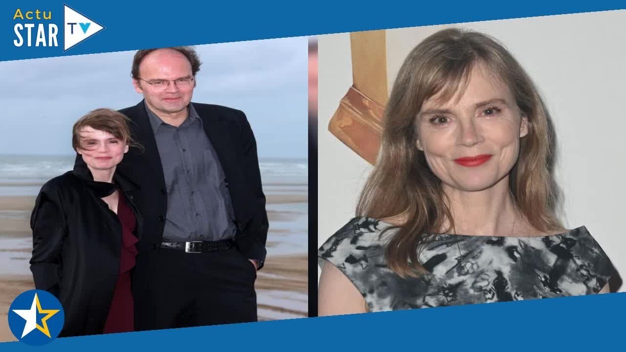 Isabelle Carré qui est son mari et père de ses enfants, Bruno Pesery