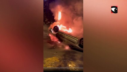 Arde París así está la capital de Francia tras la tercera noche de disturbios