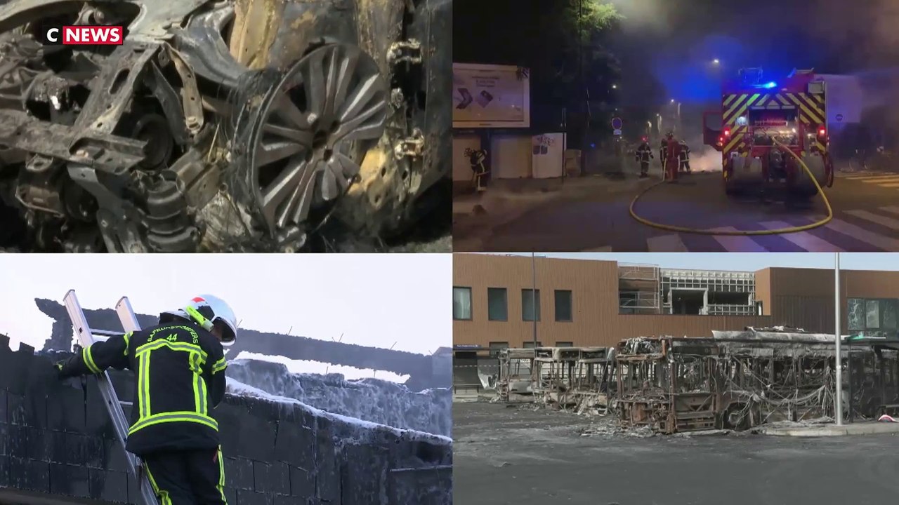 Pillages, dégradations et incendies : une troisième nuit d'émeutes en France