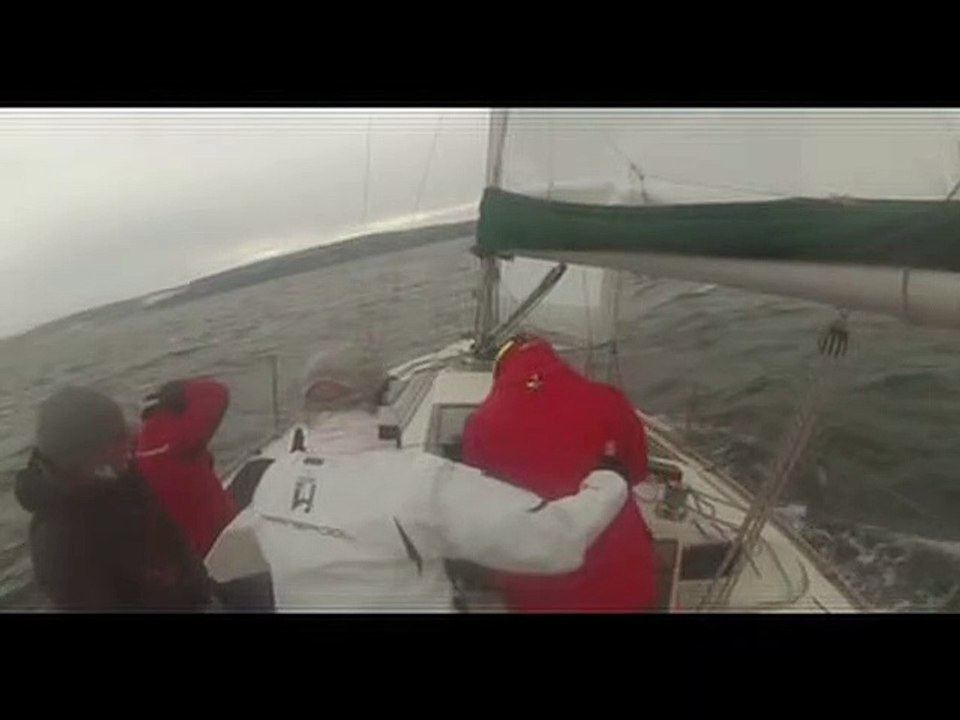 Navigation sur le voilier Huluma, le 12 Fevrier 2022