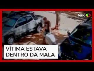 Suspeito de sequestrar e estuprar criança é flagrado carregando mala para apartamento no DF