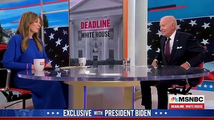 ABD Başkanı Biden, katıldığı canlı yayının reklama girmesini beklemeden stüdyodan ayrıldı