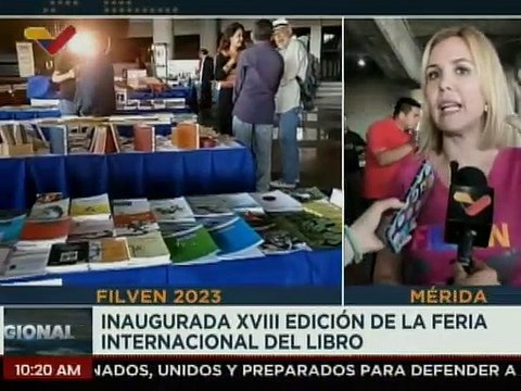 Mérida | Inaugurada la XVIII edición de la Feria Internacional del Libro de Venezuela (Filven)