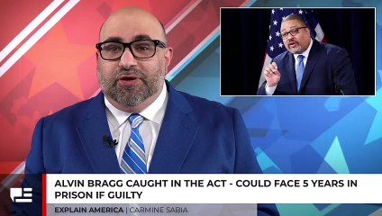 Alvin Bragg Caught In The Act - Could Face 5 Years In Prison If Guilty