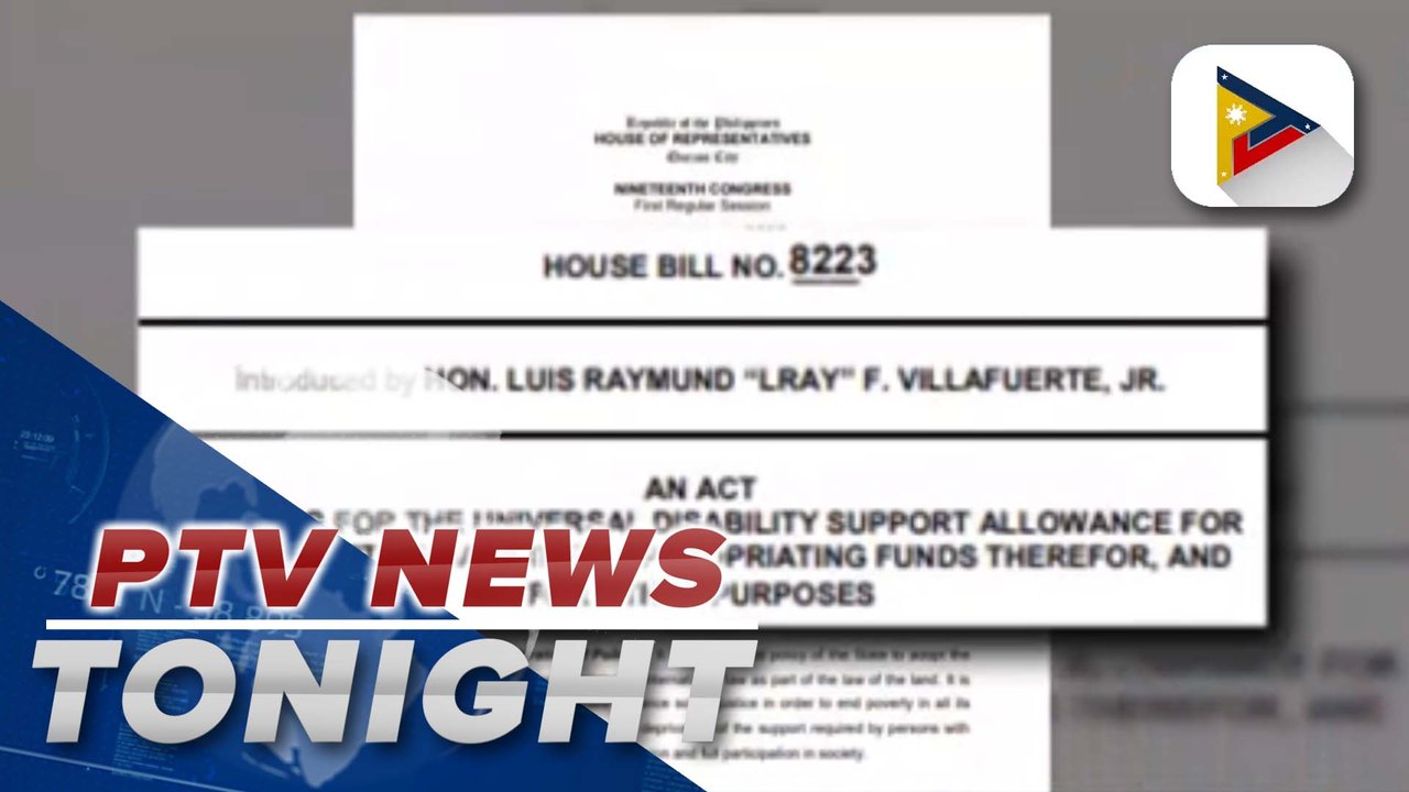 Several lawmakers propose measures to uphold welfare of PWDs