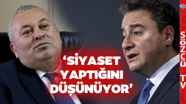 Cemal Enginyurt Ali Babacan’a Adeta Ateş Püskürdü! ‘Siyaset Yaptığını Düşünüyor’