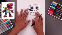 How To Draw Boxy Boo - Poppy Playtime