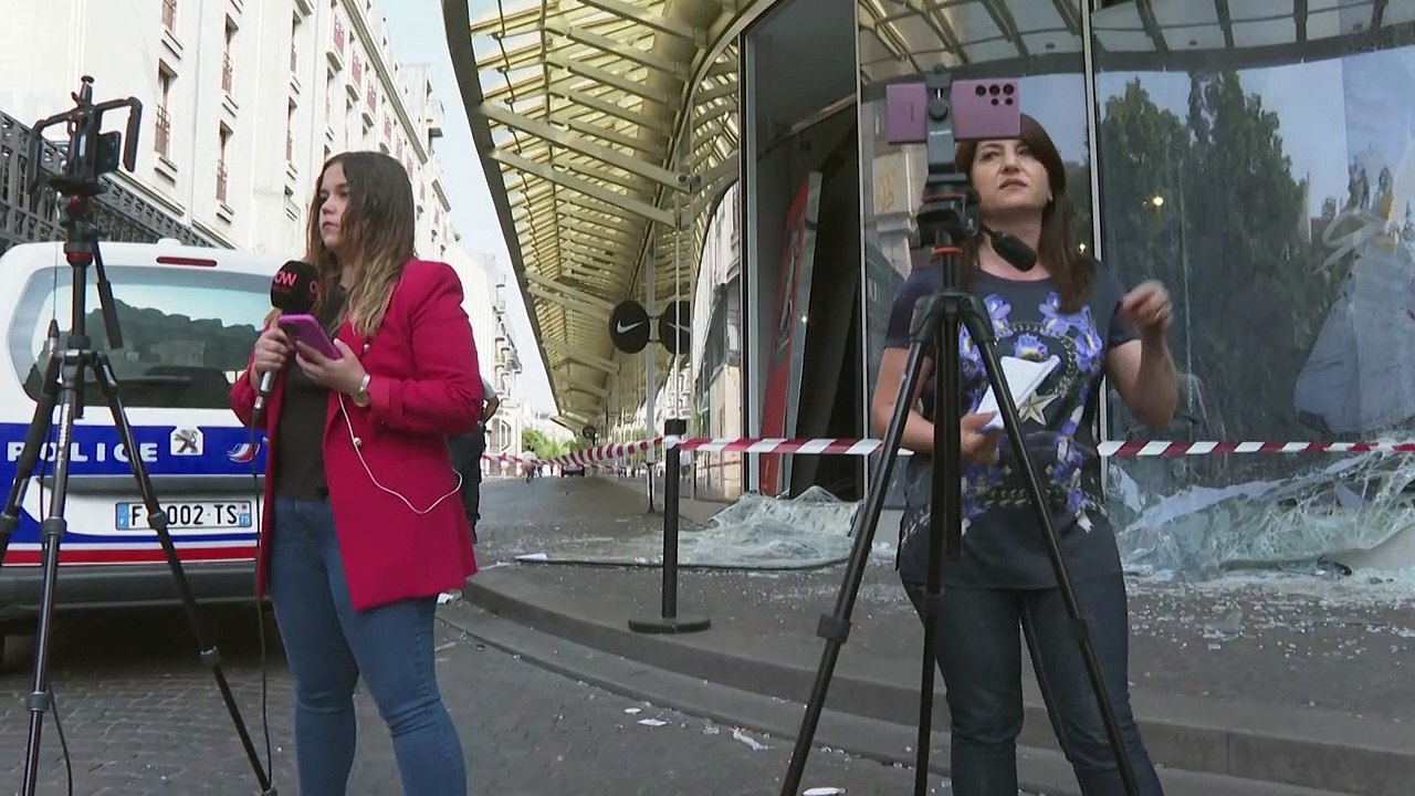 Mort de Nahel: violences urbaines au cœur de Paris