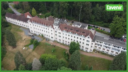 Le Brabant wallon vu du ciel : la clinique Derscheid, dans la forêt de Soignes