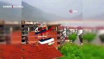 Vatandaşlar cep telefonu kamerasıyla görüntüledi! Amasya’da gökkuşağı manzarası mest etti