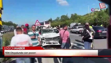 TEM Otoyolunda can pazarı