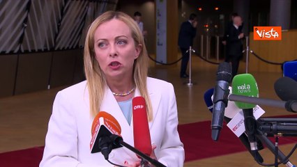 Meloni ai giornalisti: Su Pnrr pi? ottimista di voi. Mes? Non mi viene chiesto dai colleghi