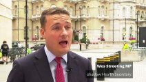 Streeting: Govt adopted new NHS Workforce Plan from Labour