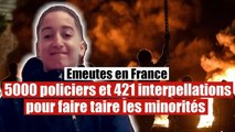 Emeutes en France : 421 interpellations et des jeunes tabassés par la Police