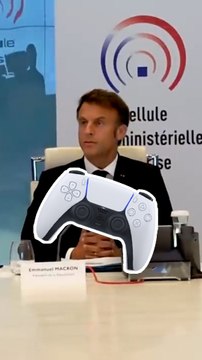 Les émeutes ? Emmanuel Macron ressort le coupable idéal : les jeux vidéo