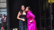 Vidya Balan & Prajakta Koli Promoting Their New Movie Neeyat