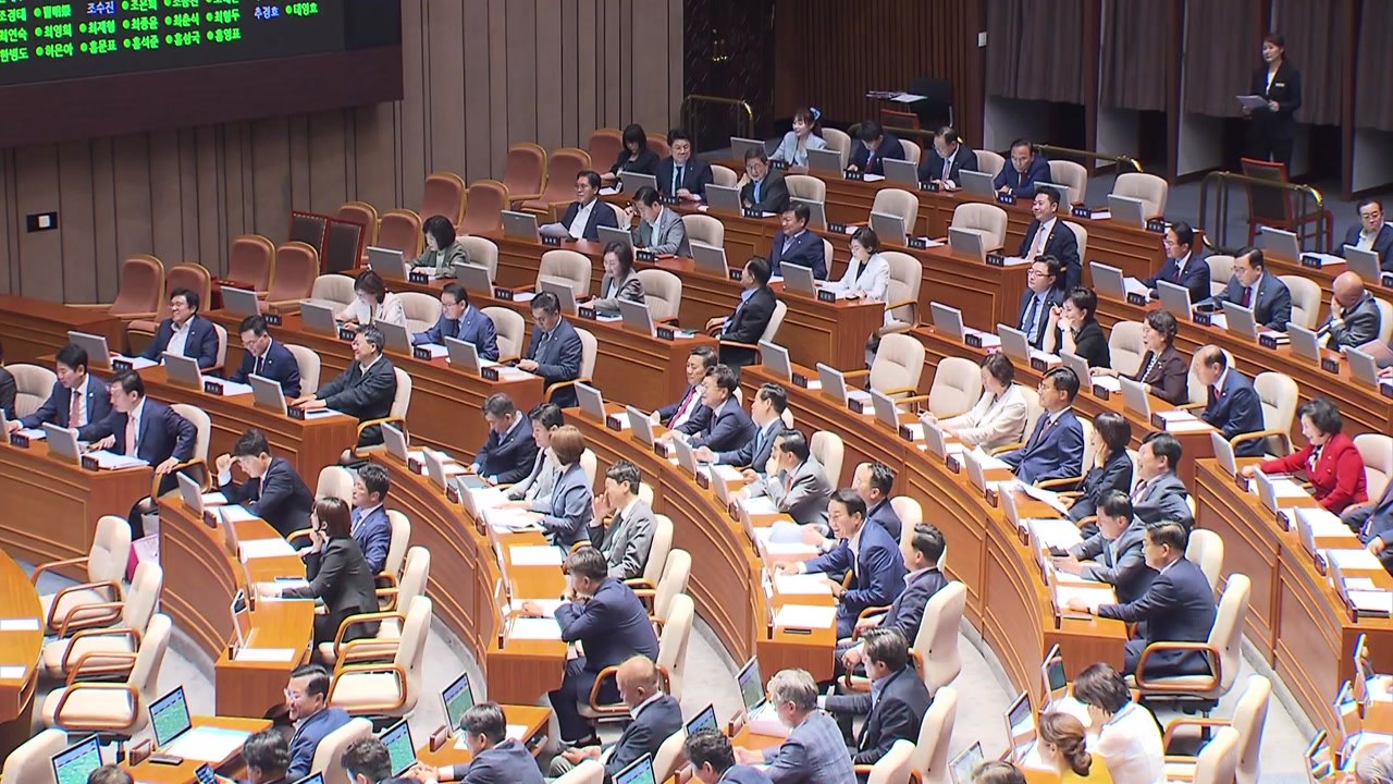 '전현희 감사 논란' 감사원 국정조사 요구서 본회의 보고 / YTN