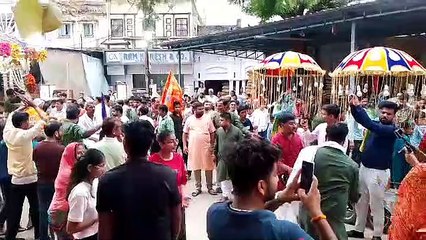 श्याम रथ यात्रा निकाली,,,,देखें वीडियो