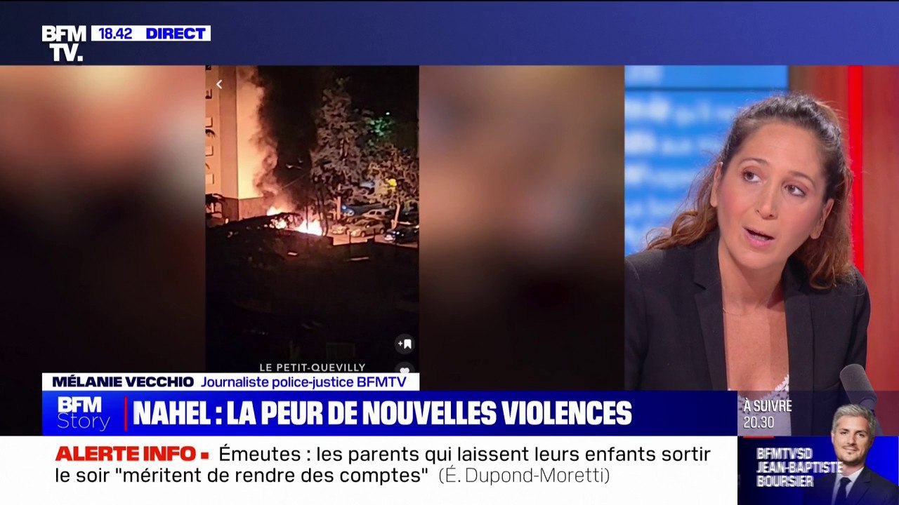 Émeutes: un jeune homme meurt après avoir chuté...